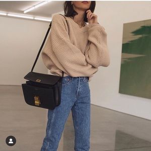 H&M oversized wool/cashmere sweater